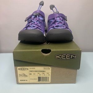 Children Newport H2 Purple Heart Keen Sandals Water Shoes